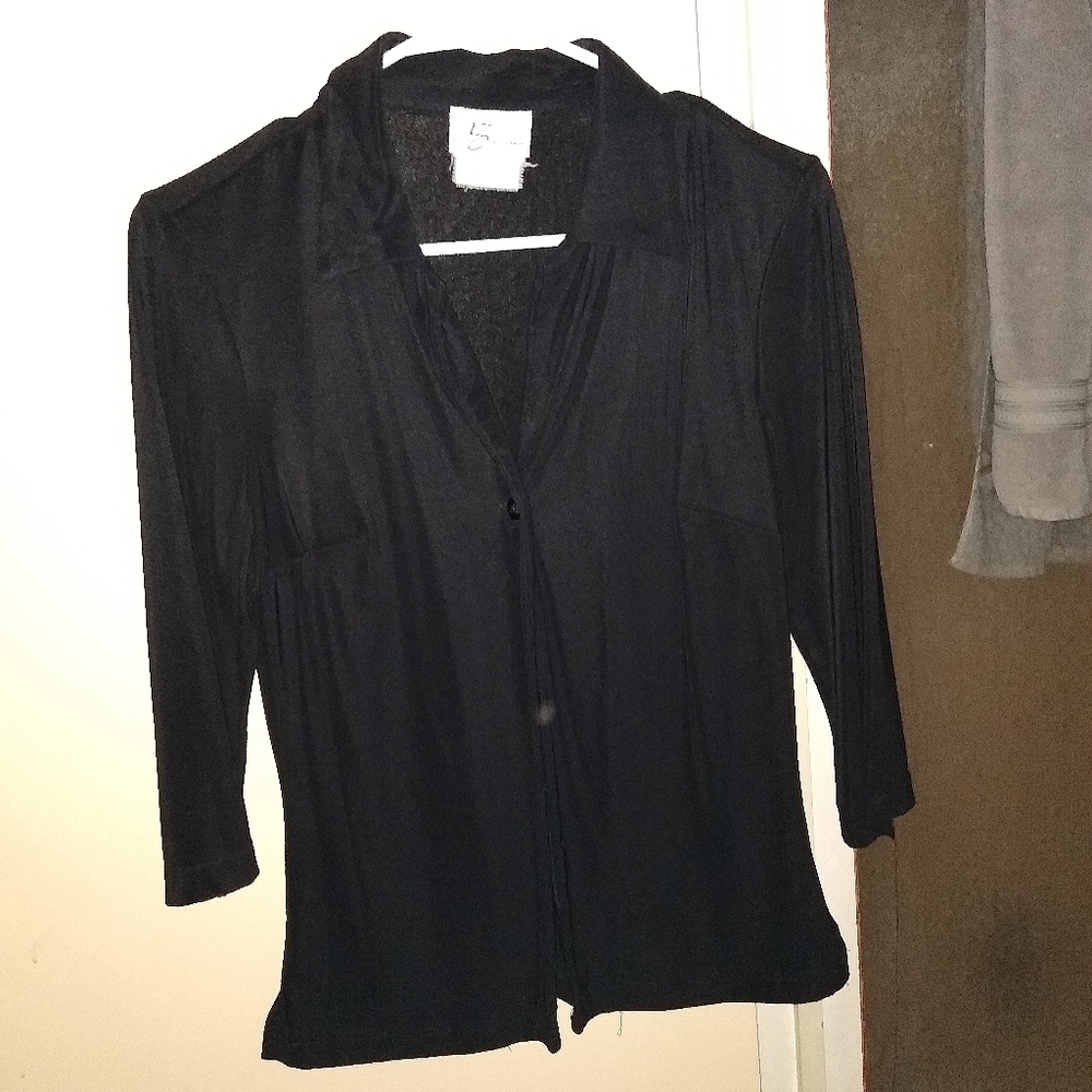 LZ Byer California Black Dress Shirt